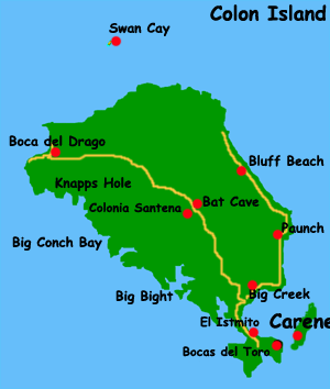 Swan Cay, Colon, Bocas del Toro